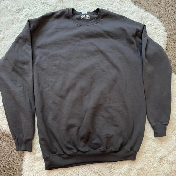 Joes USA Athletic Apparel gray men’s long sleeve crewneck sweatshirt size xxl - Picture 1 of 6